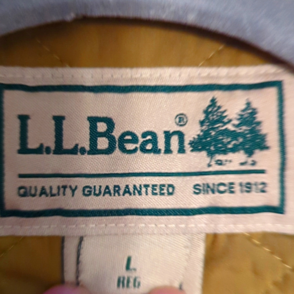 LL Bean barn coat